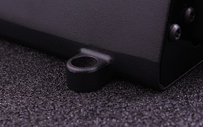 Modern and robust aluminium casing and exceptional build quality. All units are labeled at the rear with revision and production date