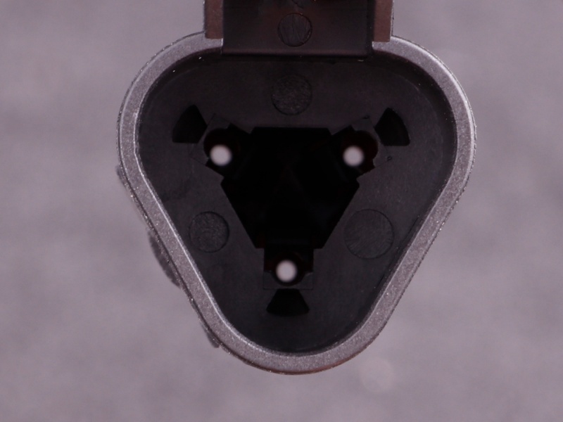 Connector 3-way pin housing DT