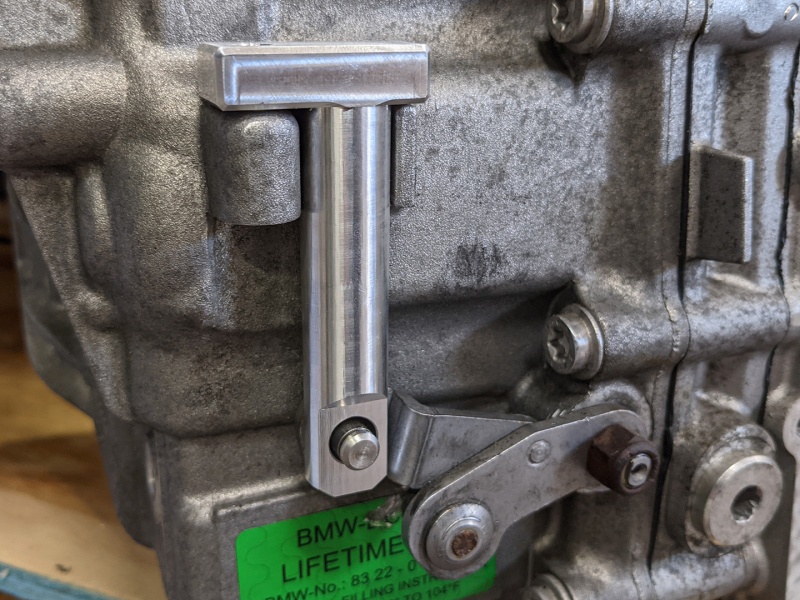 BMW DCT park-lock (unlock) aluminium