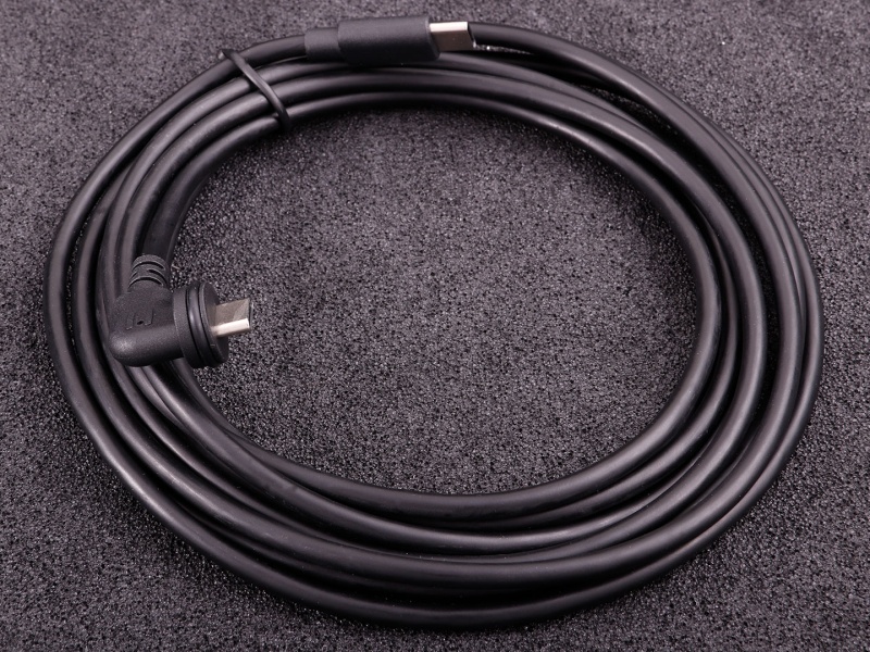 MaxxECU GEN2 communication cable (USB-C to USB-C) right-angle