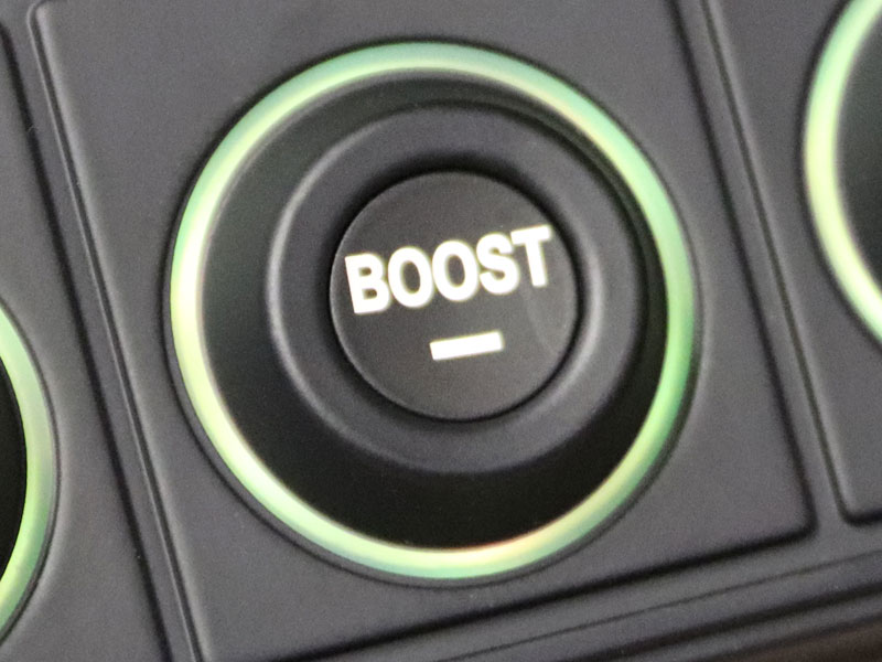 Boost reduction, icon CAN keypad