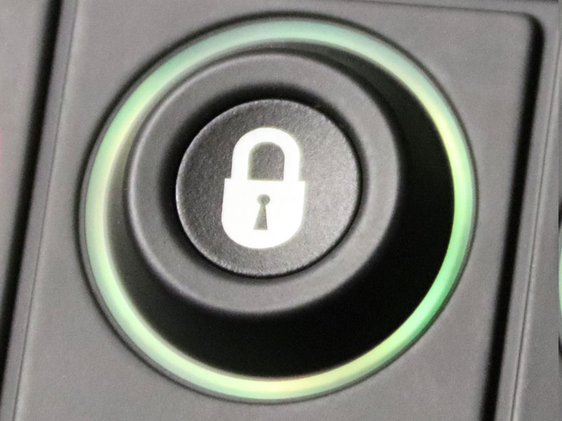 Lock, icon CAN keypad