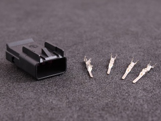 Connector 4-way pin housing GT150