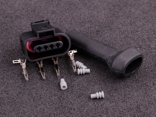 Connector 4-way socket housing VAG sensor
