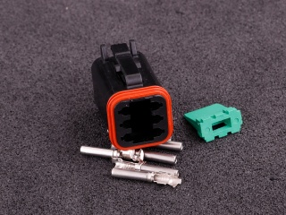 Connector 6-way socket housing DT