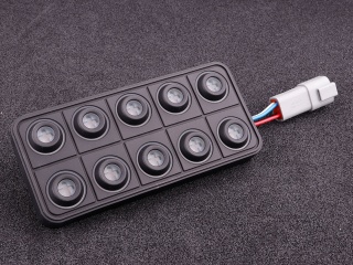 CAN keypad (10 keys) multi color LED