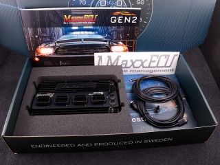 MaxxECU GEN2 RACE, unit with basic accessories in box