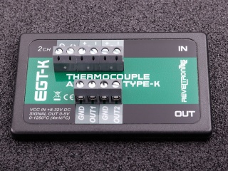 EGT (TYPE-K) 2CH amplifier 0-5v out
